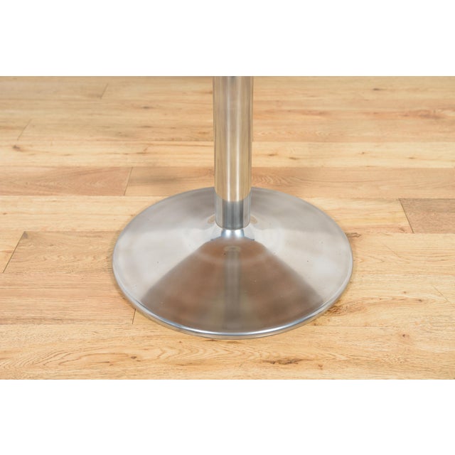 Mid-Century Modern Oak Round Dining Table, Denmark, 1970s For Sale - Image 9 of 11