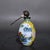 Traditional Late 19th Century Cloisonné Enamel Snuff Bottle With Landscape Scene, 63g For Sale - Image 3 of 7