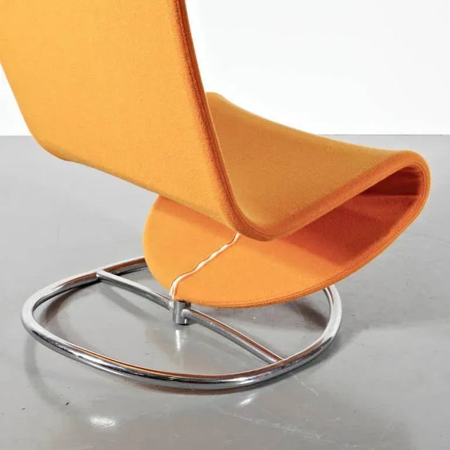 1-2-3 Rocking Chair by Verner Panton for Fritz Hansen, Denmark, 1970s For Sale - Image 6 of 7