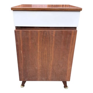 Mid-Century 2-Tone Bedside Cabinet from Meredew, 1950s For Sale