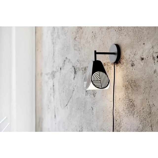 Notic sconce lamp by Bower Studio Dimensions: 18 x 15.5 cm (Ø) Notic is an homage to classical architectural elements. The...