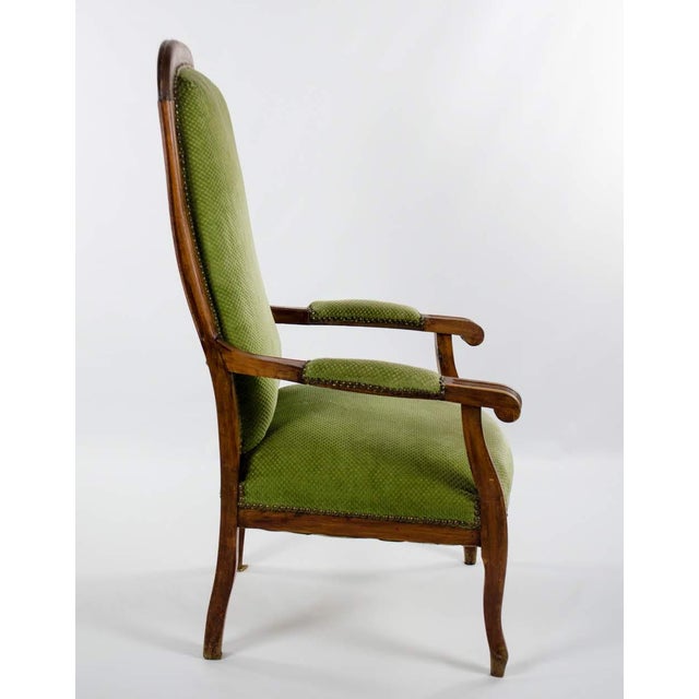 Transitional Queen Anne Style Accent Chair Chairish