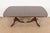 Wood Baker Furniture Style Georgian Banded Mahogany Double Pedestal Extension Dining Table, Newly Refinished For Sale - Image 7 of 12