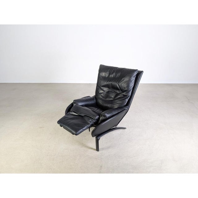 Metal Chair in Leather from WK Wohnen For Sale - Image 7 of 13