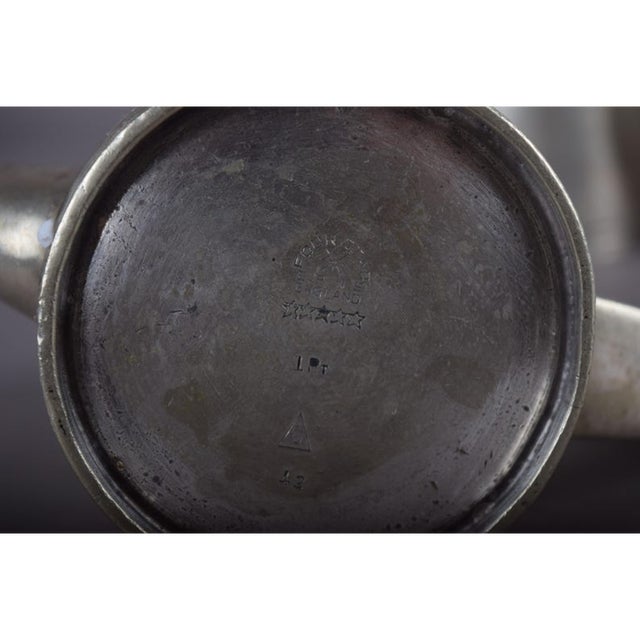 Antique Silver-Plated Coffee Pots from Maison Jaspers, 1950s, Set of 3 For Sale - Image 7 of 8