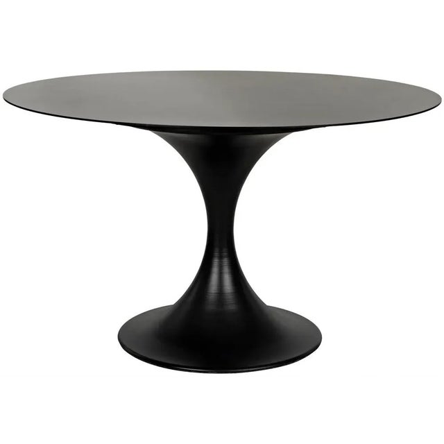 Noir NOIR Herno Table, 48", Metal For Sale - Image 4 of 7
