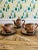 Ceramic 1970s Japanese Hand-Painted Porcelain Tea Set With Plates- 6 Pieces For Sale - Image 7 of 8