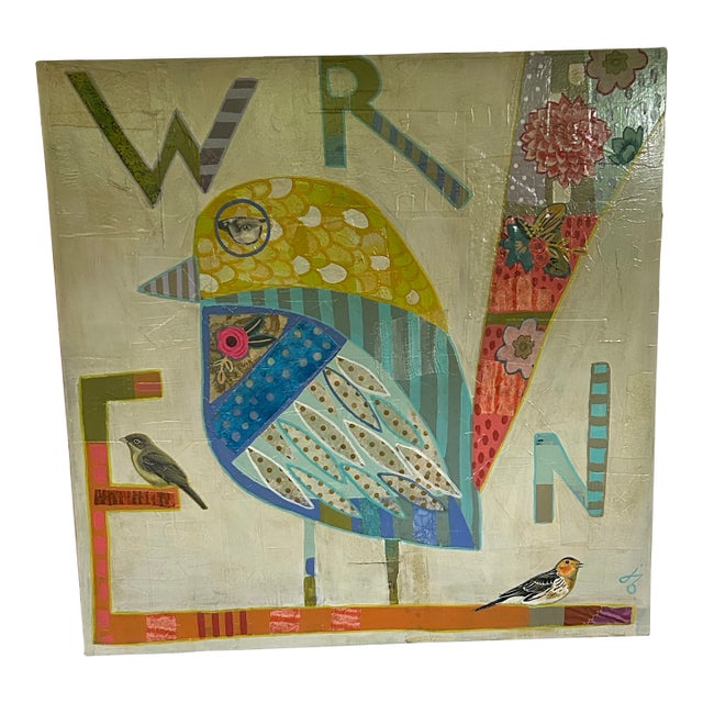 Original Art Titled “Wren” For Sale