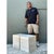 Vintage Travertine Cube Side Tables - A Pair For Sale - Image 9 of 12