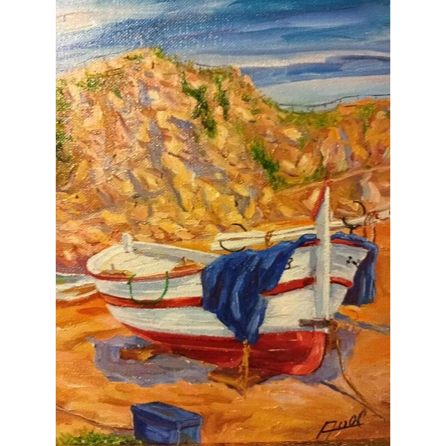 Contemporary Avel, Blanes (Sa Palomera), 2023, Oil on Canvas, Framed For Sale - Image 3 of 7