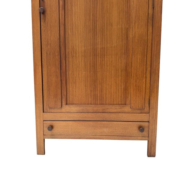 Art Deco Modernist One-Door Armoire by Cornelis Van Der Sluys, 1920s For Sale - Image 12 of 14