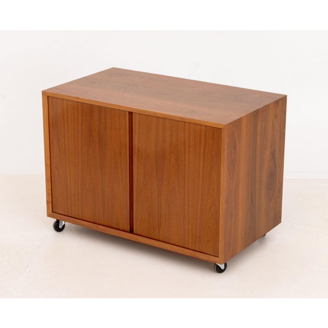 Mid 20th Century Danish Modern Teak Cabinet For Sale - Image 5 of 8