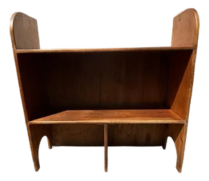 Pine Bookcase From the Late 19th Century