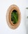 Franco Albini Mid-Century Italian Bamboo and Wicker Round Mirror by Franco Albini, 1960s For Sale - Image 4 of 13