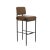 Fulton Bar Chair by Porus Studio For Sale - Image 6 of 8