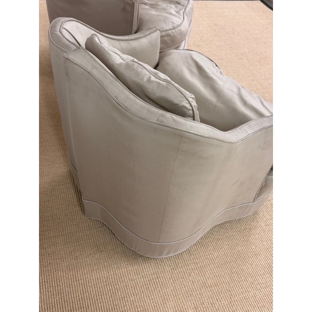 Extraordinary James Mont Club Chairs, a Pair For Sale In Cleveland - Image 6 of 8