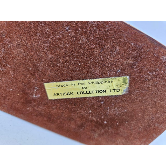 Peach Tessellated Stone Trinket Box For Sale - Image 16 of 16