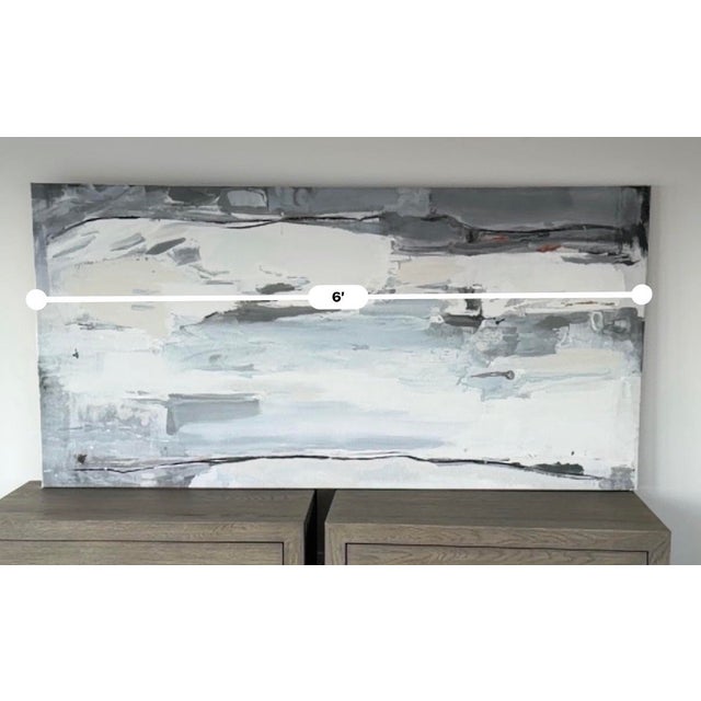 2020s Restoration Hardware General Public Synograph “Spring and the Wind” by Kristin Brin, 72” X 36” For Sale - Image 5 of 11