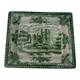 1970s Castle Porcelain Catchall For Sale