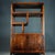 Brown Vintage Chinese African Huali Rosewood Curio Cabinet | Ming Style Display Shelf With Doors For Sale - Image 8 of 9