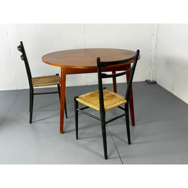 Mid-Century Modern Danish Extendable Dining Table, 1950s For Sale - Image 4 of 11