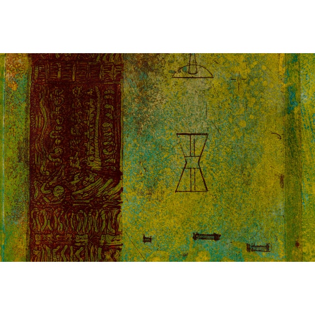 Curt Bjernevi, 340000 ÅR. the Atlantis Series, 1988, Etching For Sale - Image 6 of 14