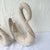 Postmodern Postmodern Multi Colored Ceramic Swan Sculptures - Set of 2 For Sale - Image 3 of 7