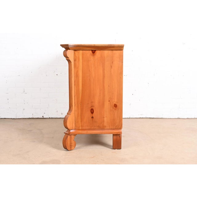 Romweber Spanish Baroque Carved Pine Commode or Chest of Drawers For Sale - Image 12 of 13