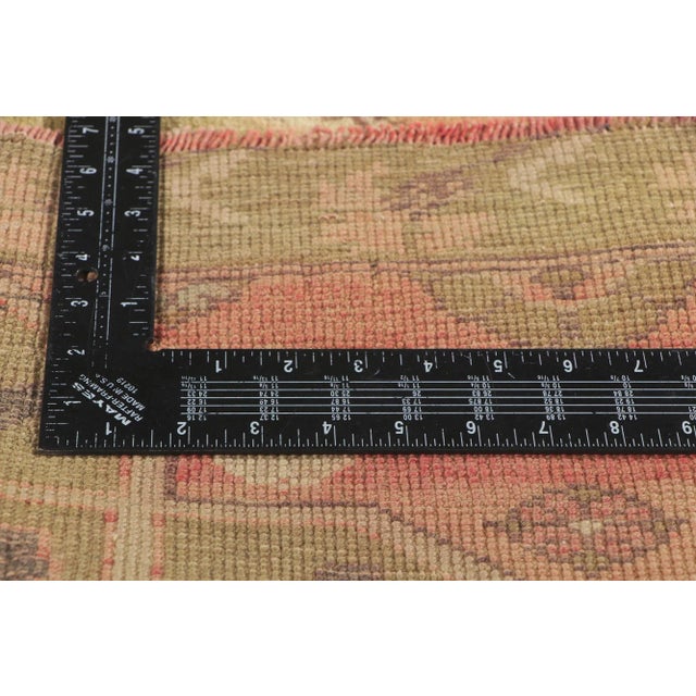 Vintage Turkish Oushak Rug - 05'07 X 09'00 For Sale In Dallas - Image 6 of 10