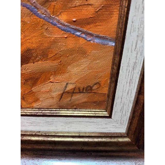 Early 21st Century Avel, Atardecer en Costa Brava, 2023, Oil on Canvas, Framed For Sale - Image 5 of 7