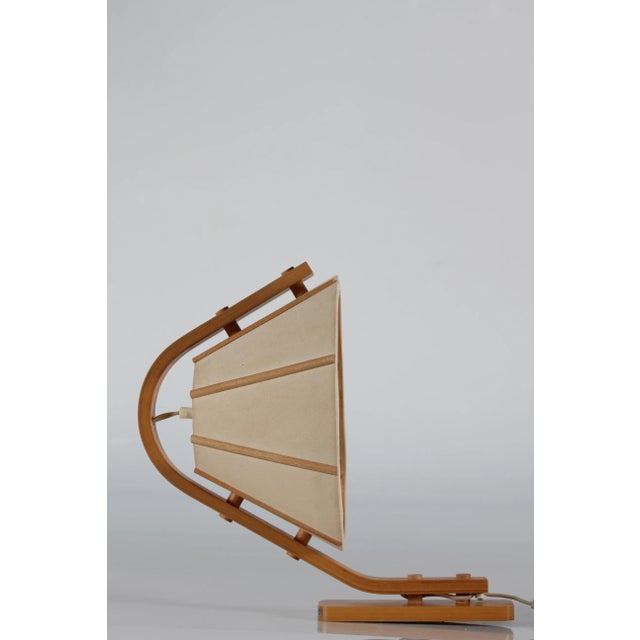 Scandinavian Modern Aneta Wall Lamp in Beech by Jan Wickelgren, Sweden, 1970s For Sale - Image 12 of 12