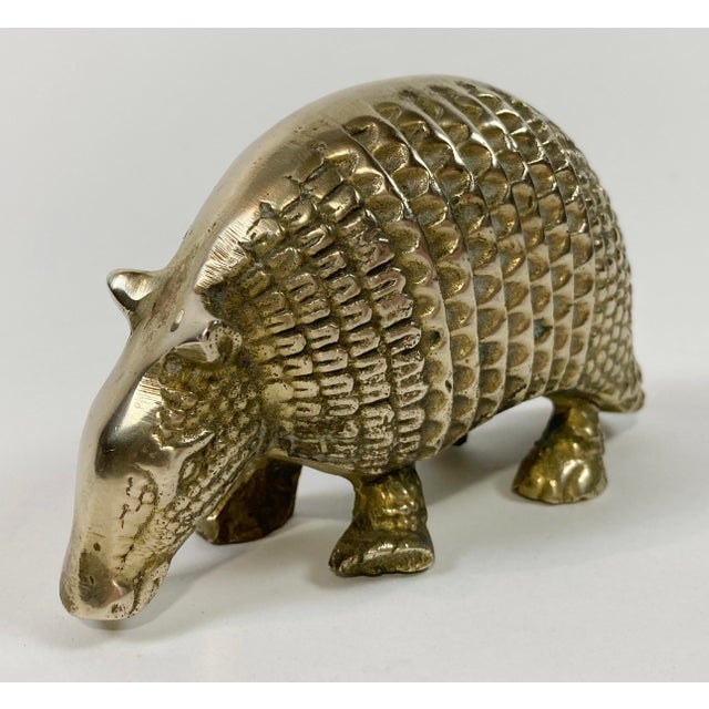 Brass Armadillo Figure Chairish