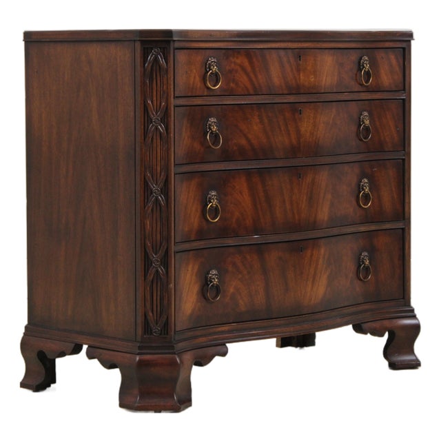 Hickory Chair Co James River Mahogany Chest For Sale