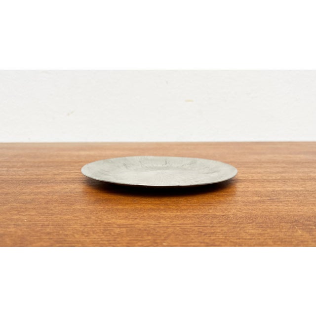 Vintage Swedish Metal Plate from Svensk Tenn For Sale - Image 3 of 11