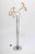Vintage Murano Glass Lamp by Toni Zuccheri. Chromed steel and hand made pulegoso glass with orange edges. Beautiful lamp,...
