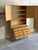 Vintage Danish Oak Hutch Cabinet in Style of Henning Mid Century Storage Display Cabinet For Sale - Image 4 of 8