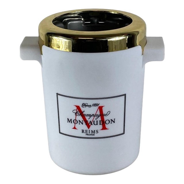 Champagne Bucket with Build in Icepack from Montaudon For Sale