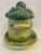 Late 20th Century Vintage Portuguese Majolica Broccoli Tureen With Original Ladle & Underplate For Sale - Image 5 of 14