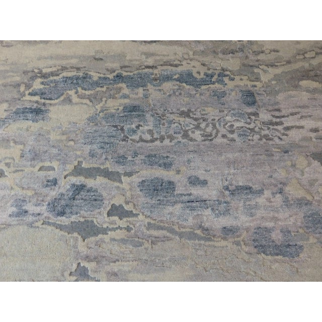 Modern Hand Knotted Abstract Rug- 8'x 10' For Sale In Los Angeles - Image 6 of 12