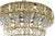 Chandelier by Josef Hoffmann for the Art Exhibition in Cologne / Lobmeyr, 1914 / 1970s For Sale - Image 4 of 12