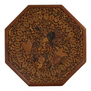 Late 20th Century Vintage Korean Inlaid Food Box
