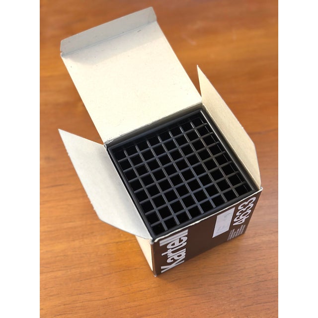 A rare and iconic piece of industrial design, this Model 4633 ashtray, produced by Kartell in the 1970s, perfectly...