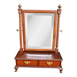 Feldenkrais Furniture Mahogany Shaving Mirror