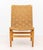 Bruno Mathsson "Eva" Beech Side Chair, with tan cotton woven seat and back, marked "Bruno Mathsson / Design / Made in...