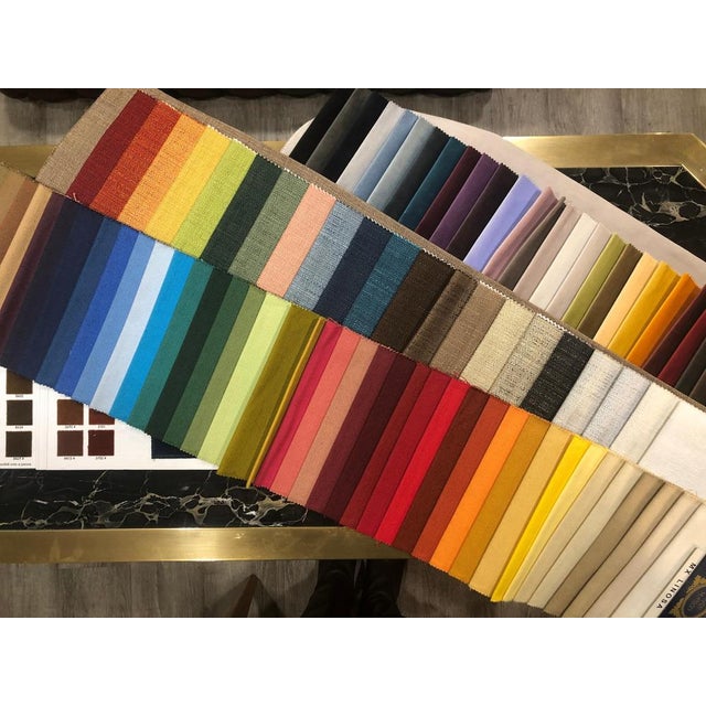 Leather Pouf from Pescetta For Sale - Image 14 of 17