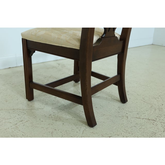 Ethan Allen Georgian Court Cherry Dining Room Chairs Set Of 10