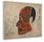 Japanese Atelier Aria Lumae Traditional Japanese Kabuki Theater Face Masks Fine Art Gallery Board Five Piece Set For Sale - Image 3 of 18