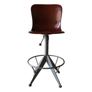 Vintage Industrial Stool, 1960s For Sale