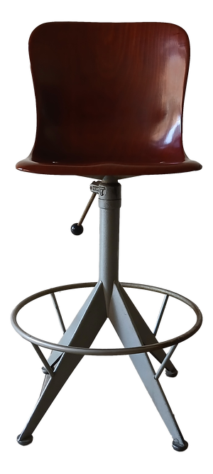 Vintage Industrial Stool, 1960s