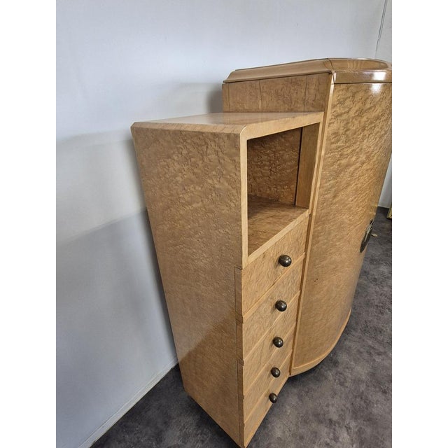 Wood Amboyna Burl Storage Unit For Sale - Image 7 of 18